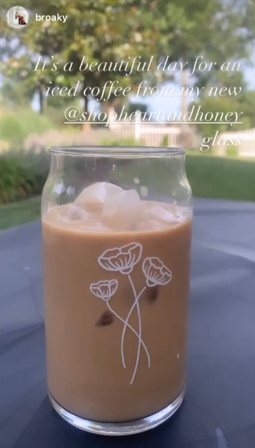 Wildflower Bouquet Trio, 16 oz Can Glass Tumbler, Iced Coffee Glass, Flower Glassware, Floral Design Cup